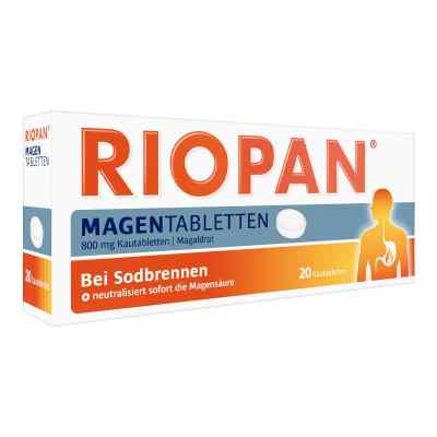 Riopan Magen Tabletten 20 stk von DR. KADE Pharmazeutische Fabrik GmbH PZN 00749293