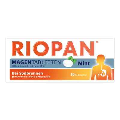 Riopan Magen Tabletten Mint 50 stk von DR. KADE Pharmazeutische Fabrik GmbH PZN 01139668