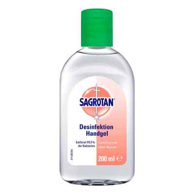 Sagrotan Desinfektion Handgel gegen Bakterien 200 ml von Reckitt Benckiser Deutschland GmbH PZN 16856884