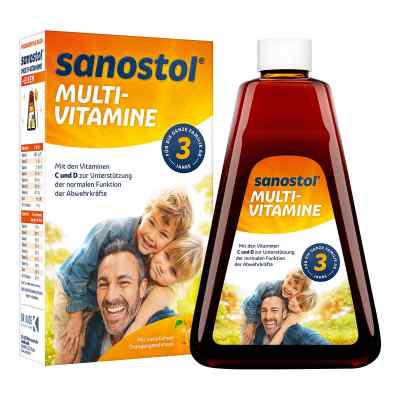 Sanostol Saft 460 ml von DR. KADE Pharmazeutische Fabrik GmbH PZN 02171817
