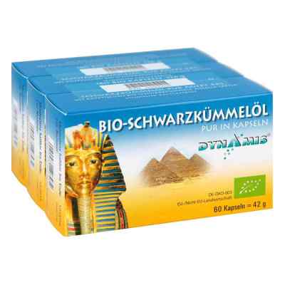 Schwarzkümmel ägypt pur Kapseln 180 stk von Dynamis Gesundheitsprod.Vertr.GmbH PZN 01050046