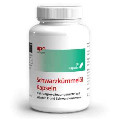Schwarzkümmelöl Kapseln 500 mg von apodiscounter 60 stk von IQ Supplements GmbH PZN 18789376