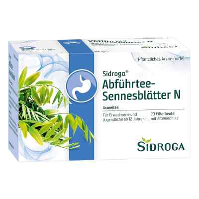 Sidroga Abführtee-sennesblätter N Filterbeutel 20X1.0 g von Sidroga Gesellschaft für Gesundheitsprodukte mbH PZN 14256246
