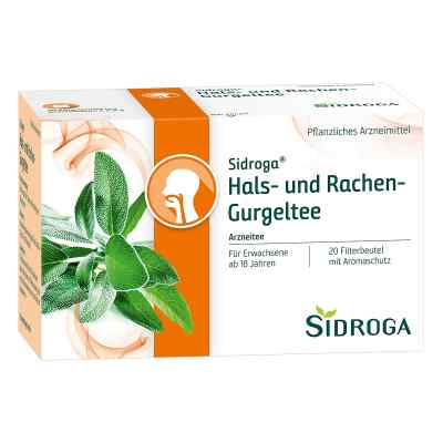 Sidroga Hals- und Rachen-Gurgeltee  20X2.5 g von Sidroga Gesellschaft für Gesundheitsprodukte mbH PZN 08871214