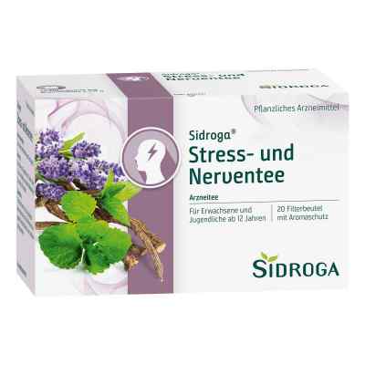 Sidroga Stress- und Nerventee Filterbeutel 20X2.0 g von Sidroga Gesellschaft für Gesundheitsprodukte mbH PZN 09944375
