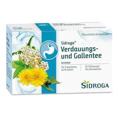 Sidroga Verdauungs- und Gallentee Filterbeutel 20X2.0 g von Sidroga Gesellschaft für Gesundheitsprodukte mbH PZN 10109229