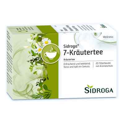 Sidroga Wellness 7-Kräutertee Filterbeutel 20X2.0 g von Sidroga Gesellschaft für Gesundheitsprodukte mbH PZN 04103636