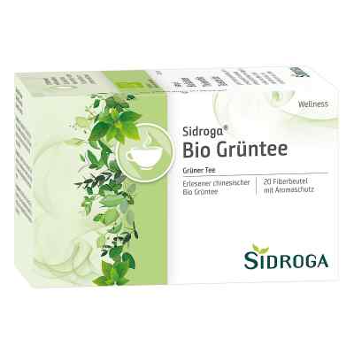 Sidroga Wellness Grüntee Filterbeutel 20X1.7 g von Sidroga Gesellschaft für Gesundheitsprodukte mbH PZN 05106128