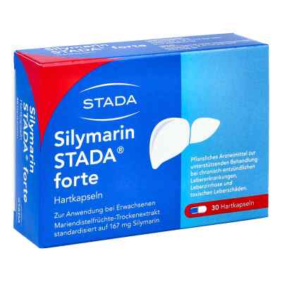 Silymarin STADA forte Hartkapseln bei Lebererkrankungen 30 stk von STADA Consumer Health Deutschland GmbH PZN 13579378