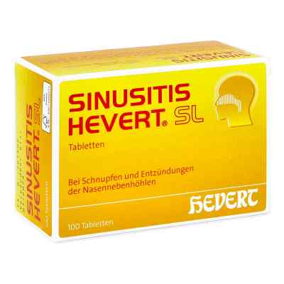 Sinusitis Hevert Sl Tabletten 100 stk von Hevert-Arzneimittel GmbH & Co. KG PZN 02785005