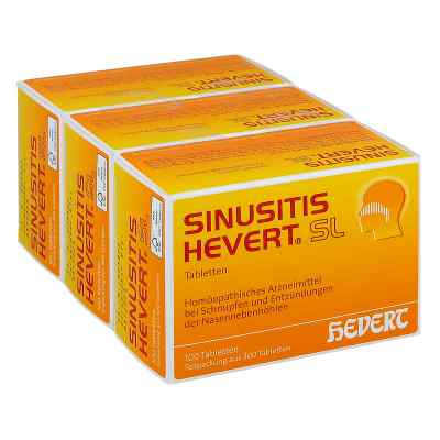 Sinusitis Hevert Sl Tabletten 300 stk von Hevert-Arzneimittel GmbH & Co. KG PZN 02785028