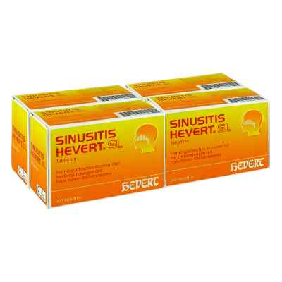Sinusitis Hevert Sl Tabletten 4x100  von Hevert-Arzneimittel GmbH & Co. KG PZN 08100284