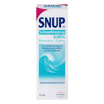 SNUP Nasen- & Schnupfenspray 0,05% mit Meerwasser 10 ml von STADA Consumer Health Deutschland GmbH PZN 04482651