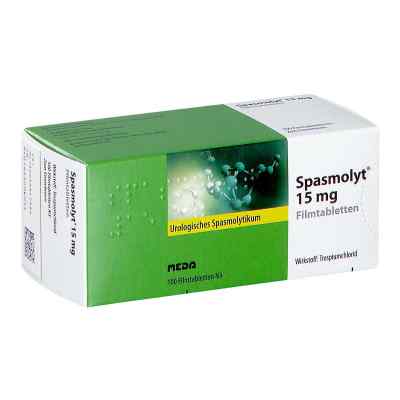 Spasmolyt 15 mg Filmtabletten 100 stk von Viatris Healthcare GmbH PZN 09384798