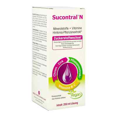 Sucontral N Lösung Zum Einnehmen 250 ml von Harras Pharma Curarina Arzneimittel GmbH PZN 07293494
