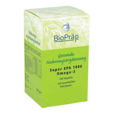 Super Epa 1000 Omega 3 Kapseln 100 stk von BioPräp Biolog.Präp.Handelsges.mbH PZN 01155934