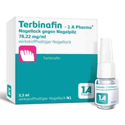 Terbinafin 1 A Pharma® - Ihr Nagellack gegen Nagelpilz 3.3 ml von 1 A Pharma GmbH PZN 16874327