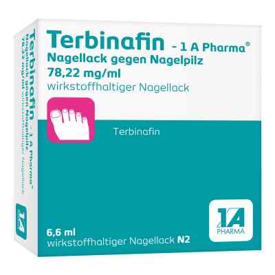 Terbinafin 1 A Pharma® - Ihr Nagellack gegen Nagelpilz 6.6 ml von 1 A Pharma GmbH PZN 16874333