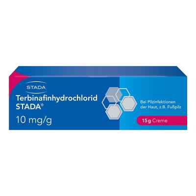 Terbinafinhydrochlorid STADA 10mg/g Creme bei Hautpilzerkrankung 15 g von STADA Consumer Health Deutschland GmbH PZN 02904935