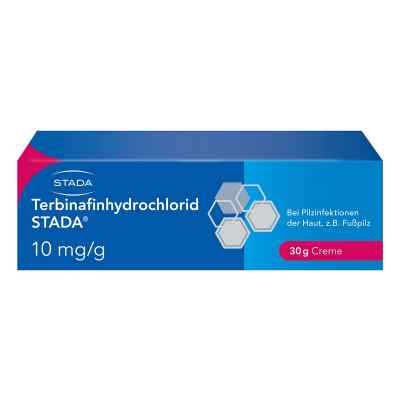 Terbinafinhydrochlorid STADA 10mg/g Creme bei Hautpilzerkrankung 30 g von STADA Consumer Health Deutschland GmbH PZN 02904941