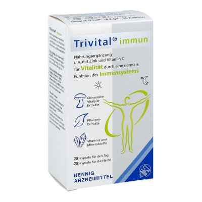 Trivital immun Kapseln 56 stk von Hennig Arzneimittel GmbH & Co. KG PZN 13897859