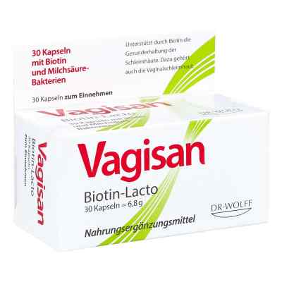 Vagisan Biotin-Lacto Kapseln 30 stk von Dr. August Wolff GmbH & Co.KG Arzneimittel PZN 10795584