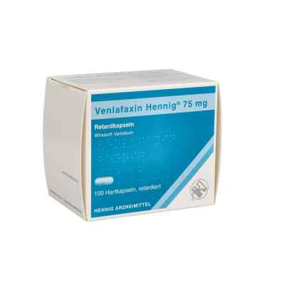 Venlafaxin Hennig 75mg 100 stk von Hennig Arzneimittel GmbH & Co. KG PZN 07281226