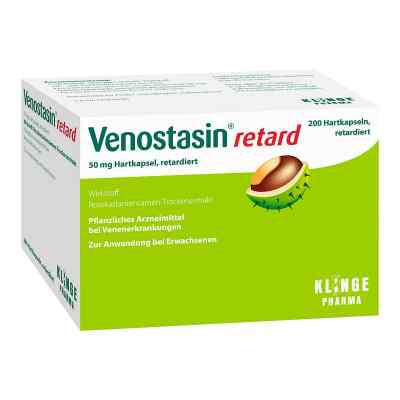 Venostasin retard 50 mg Hartkapsel 200 stk von Klinge Pharma GmbH PZN 02181767