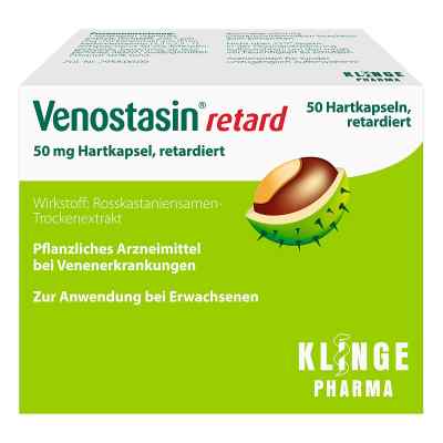 Venostasin retard 50 mg Hartkapsel 50 stk von Klinge Pharma GmbH PZN 01273510