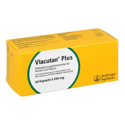 Viacutan Plus Kapseln veterinär 40 stk von Boehringer Ingelheim VETMEDICA GmbH PZN 04770261