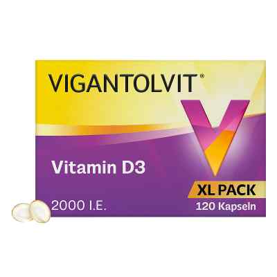 Vigantolvit 2000 i.E. Vitamin D3 Weichkapseln 120 stk von WICK Pharma - Zweigniederlassung der Procter & Gam PZN 12423869