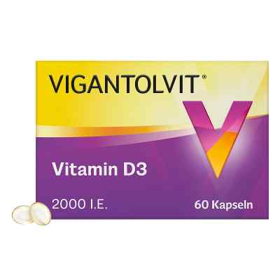 Vigantolvit 2000 I.e. Vitamin D3 Weichkapseln 60 stk von WICK Pharma - Zweigniederlassung der Procter & Gam PZN 12423852