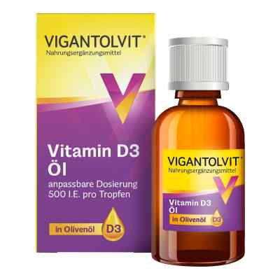 Vigantolvit Vitamin D3 Öl - 500 internationale Einheiten pro Tro 10 ml von WICK Pharma - Zweigniederlassung der Procter & Gam PZN 18192939