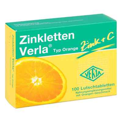 Zinkletten Verla Orange  100 stk von Verla-Pharm Arzneimittel GmbH & Co. KG PZN 09704820